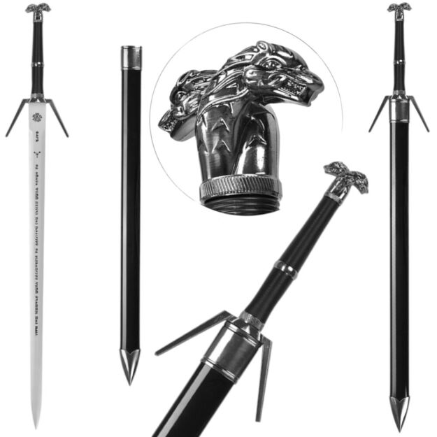 Miecz Geralta - Bambusowe Ostrze inspirowany Wiedźmin The Witcher z Pochwą 122 cm JT10638