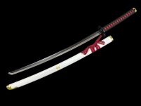 KATANA BIAŁA SAMURAJSKI MIECZ Z POCHWĄ + STOJAK ZS636 - 2