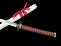 KATANA BIAŁA SAMURAJSKI MIECZ Z POCHWĄ + STOJAK ZS636 - 12