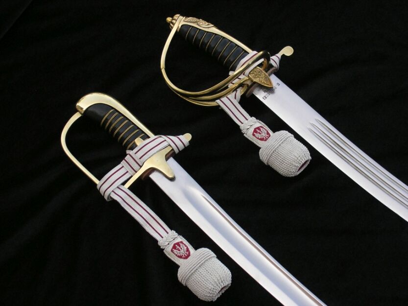 KNOT, tassel OFFICER TO WZ.1917 swords WZ1917 WZ1921 AND SILVER