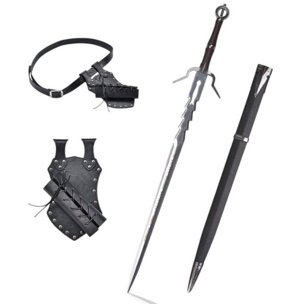 Wielki Miecz Ciri Zireael Inspirowany The Witcher z Pochwą i Pasem 120cm JT6374