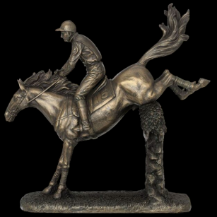 JOCKEY ON HORSE WITH NO 5 VERONESE  (WU70808A1)