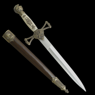 INTERESTING DAGGER with scabbard (SW-799)