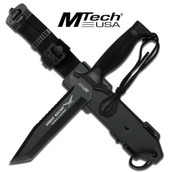 MTech USA MT-676TB FIXED BLADE KNIFE 12