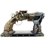 Pistolet rewolwer na stojaku Steampunk Veronese WU76919YA - 9