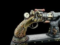Pistolet rewolwer na stojaku Steampunk Veronese WU76919YA - 8
