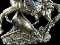 Japoński Samuraj Na Koniu w Zbroi z Łukiem  Veronese WU78196A4 - 8