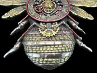 STEAMPUNK CLOCK BEE VERONESE  WU77408A4 - 6