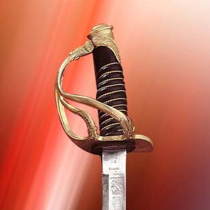 Officer's cavalry saber with scabbard MODEL 1860 USA UNION (WS500188)