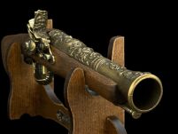 WŁOSKI ZDOBIONY GARŁACZ SKAŁKOWY (AG318.01) ze stojakiem - 8