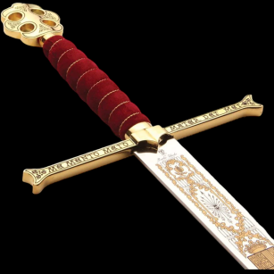 OUTSTANDING CATHOLIC KINGS SWORD (335.1)