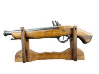 Pistolet Skałkowy w Stylu Steampunk  AG328.01 ze stojakiem - 9