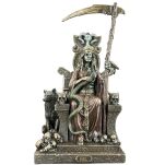 HEL na tronie - nordycka bogini i władczyni krainy zmarłych VERONESE  WU77869A4 - 11