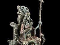 HEL na tronie - nordycka bogini i władczyni krainy zmarłych VERONESE  WU77869A4 - 7