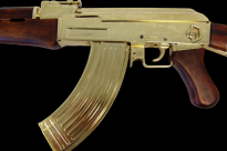 ZŁOTY AK-47 KARABIN KAŁASZNIKOW (1086/L) - 7