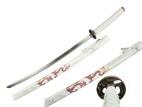 SAMURAJSKI MIECZ KATANA Z POCHWĄ  +STOJAK 4KM100-405WH - 9