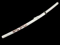 SAMURAJSKI MIECZ KATANA Z POCHWĄ  +STOJAK 4KM100-405WH - 4