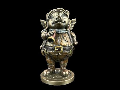 STEAMPUNK PIG PILOT VERONESE (WU77522A4)