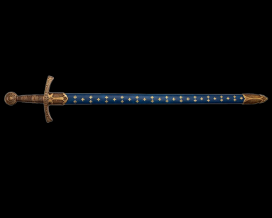 MEDIEVAL SWORD WITH A SCABBARD FRANCE, 14TH CENTURY 5201