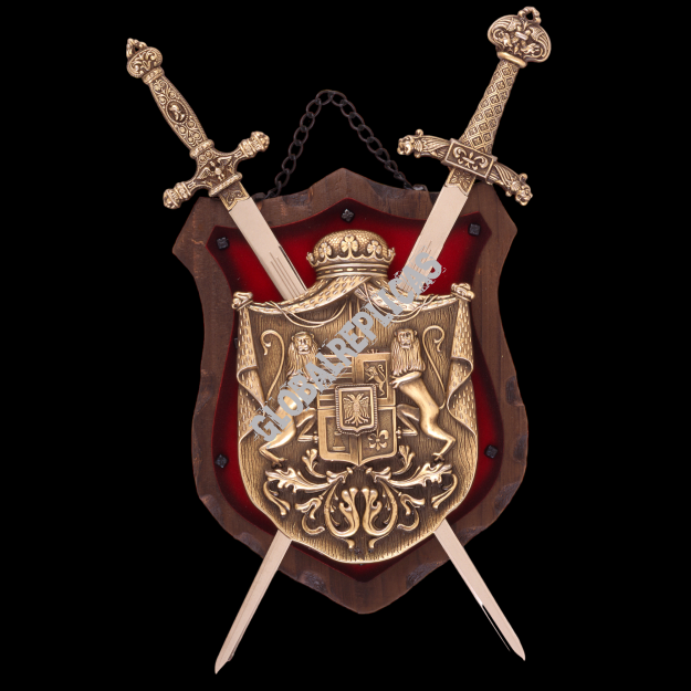 UNIQUE coats of arms panoply (K587-FB)