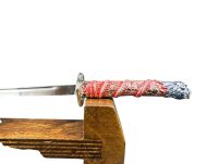 Nożyk do listów miniaturka historyczny miecz japońska katana (13)plus stojak - 12