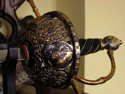 Richly decorated bell RAPIER (278)