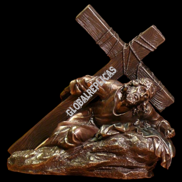 SCULPTURE - JESUS CARRYING THE CROSS VERONESE (WU75434A4)