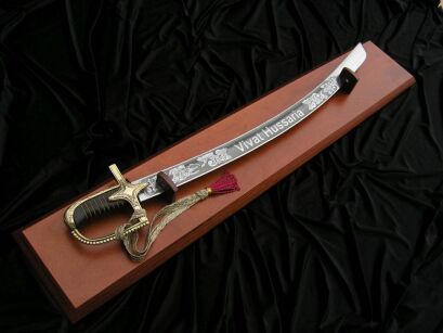 SABRE Hussar WZ 1750 VIVAT HUSSARIA WITHOUT THE scabbard WITH TABLO 