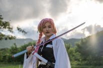 Miecz Katana Demon Slayer Mitsuri Kanroji's Drewniany JT10662 - 9