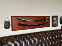 SMOOTH POLISH SABRE Officers WZ 1921 With Scabbard + TABLO - 2