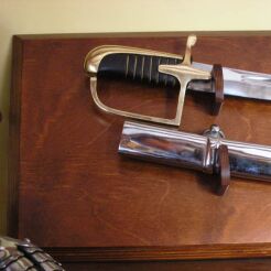 SMOOTH POLISH SABRE Officers WZ 1921 With Scabbard + TABLO