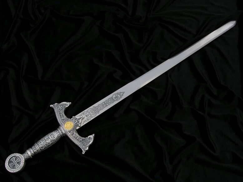 LITTLE SWORD TEMPLAR WITHOUT SCABBARD 8643