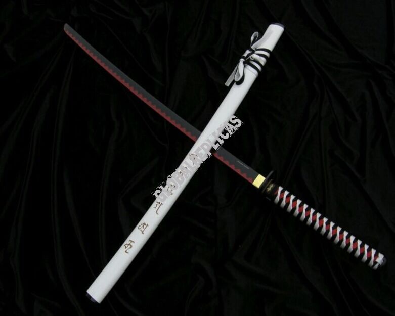 WHITE samurai sword KATANA HIT 4 KM 107-410