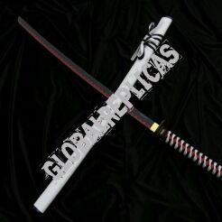 WHITE samurai sword KATANA HIT 4 KM 107-410