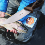 PROF NÓŻ MYŚLIWSKI OSTRZE STAŁE ER-200-23BR - 8