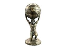 Figurka Rzeźba Statuetka GRECKI TYTAN ATLAS TRZYMAJĄCY ZIEMIĘ WU78109A4 - 9