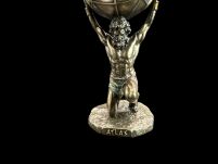 Figurka Rzeźba Statuetka GRECKI TYTAN ATLAS TRZYMAJĄCY ZIEMIĘ WU78109A4 - 8