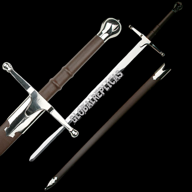 INTERESTING SCOTTISH SWORD with sheath (KS-8149)