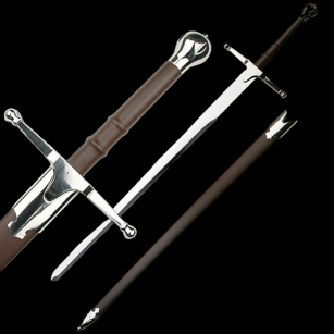 INTERESTING SCOTTISH SWORD with sheath (KS-8149)