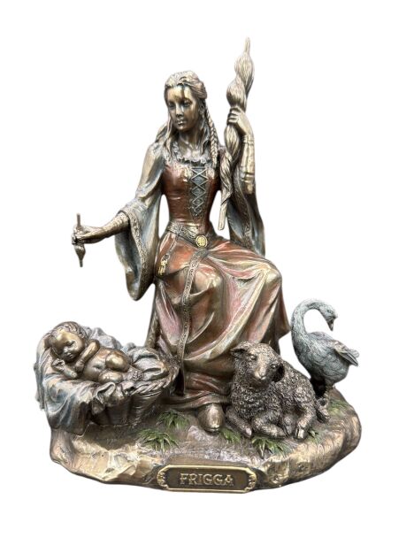 Figurka FRIGG - nordycka bogini miłości, małżeństwa i rodziny VERONESE  (WU76987A4)