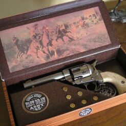 EXCEPTIONAL COLT PEACE MAKER WITH BOX 1873 + SHELLS  (k1062-1MNP)