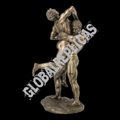 rzeźba figurka HERKULES WALCZĄCY Z ANTANEUSEM  VERONESE WU75276A4