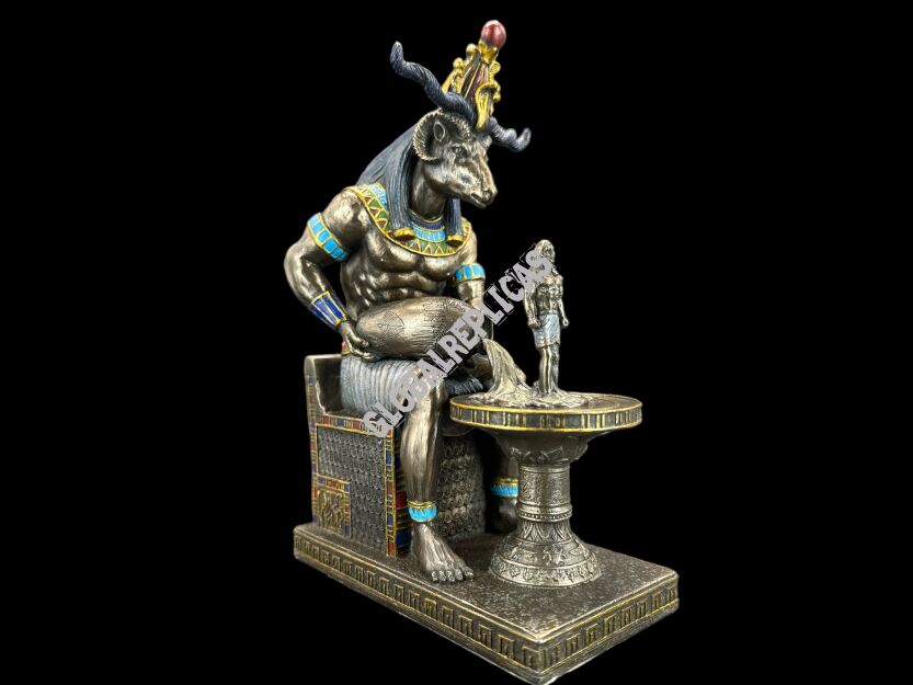 Figurka, rzeźba CHNUM - BÓG GÓRNEGO EGIPTU VERONESE WU78017A4 prezent
