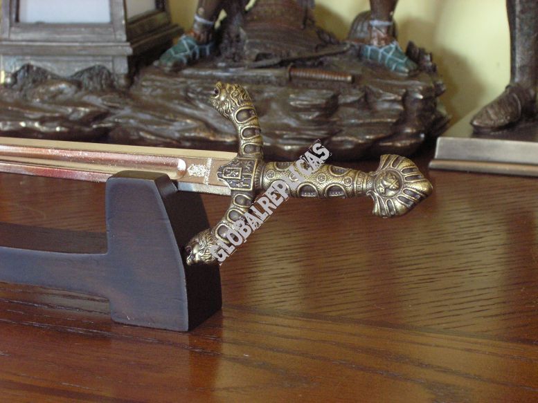 EXCEPTIONAL letter opener SWORD COUNT ROLAND (AG153.01)