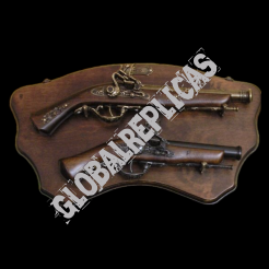 flintlock KIT GUNS ON DASHBOARD  (AG34/A1.01)