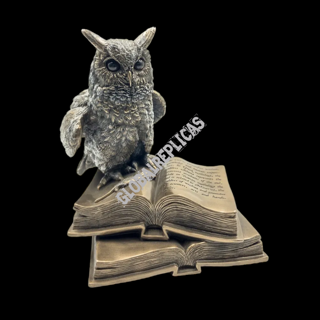 EXCEPTIONAL SCULPTURE OWL WISDOM VERONESE  (WU74110A4)