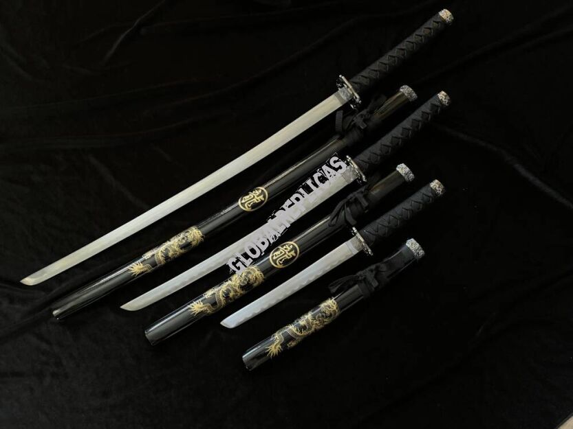 KIT KATANAS with scabbard AND STAND 5KM31-3PCS