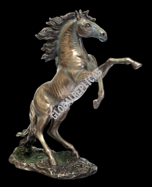 SCULPTURE - PROVE figurine Stallion VERONESE (WU76028A4)