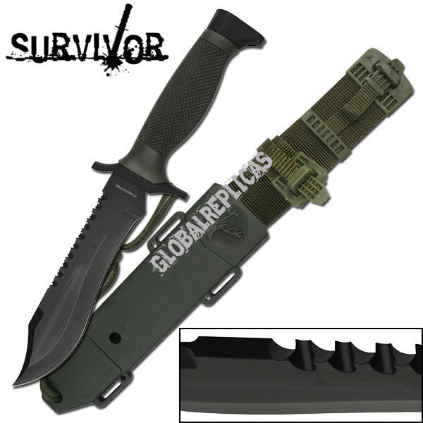 SURVIVOR HK-6001 SURVIVAL KNIFE 12