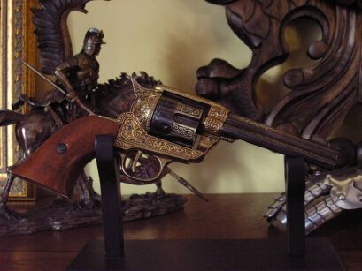 Decorated REPLICA - REVOLVER caliber 45 S.COLT USA 1886  (M-1280/L)